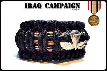 Iraq Campaign Spartan Bracelet