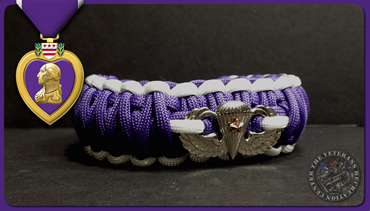 Purple Heart Bracelet